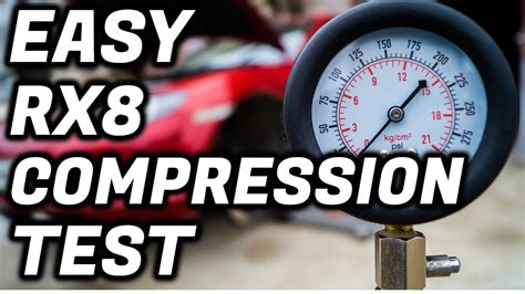 how to compression test rx8|oem tools compression tester.